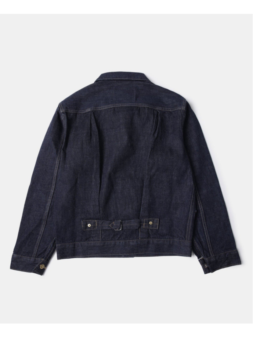 1880 Indigo Dyed 15 oz Selvedge Denim Jacket Annual Ring - Picture 3 of 11